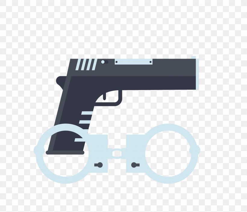 Pistol Handcuffs Handgun, PNG, 3017x2583px, Pistol, Black, Brand, Concepteur, Firearm Download Free