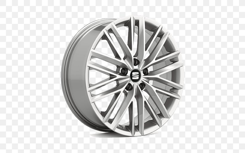 SEAT Ateca FR Car Sport Utility Vehicle Alloy Wheel, PNG, 512x512px, Seat, Alloy Wheel, Auto Part, Automotive Tire, Automotive Wheel System Download Free
