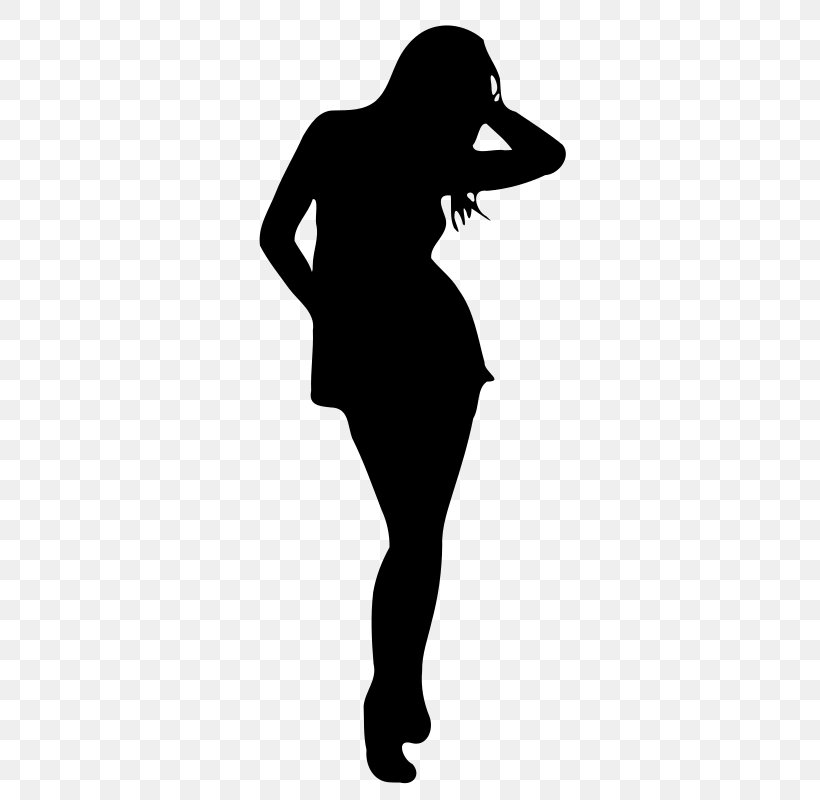 Silhouette Woman Clip Art, PNG, 800x800px, Silhouette, Arm, Black, Black And White, Female Download Free