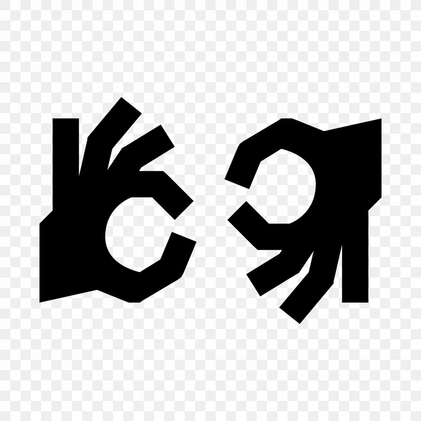 Sign Language, PNG, 1600x1600px, Sign Language, Black, Black And White, Brand, Deaf Culture Download Free