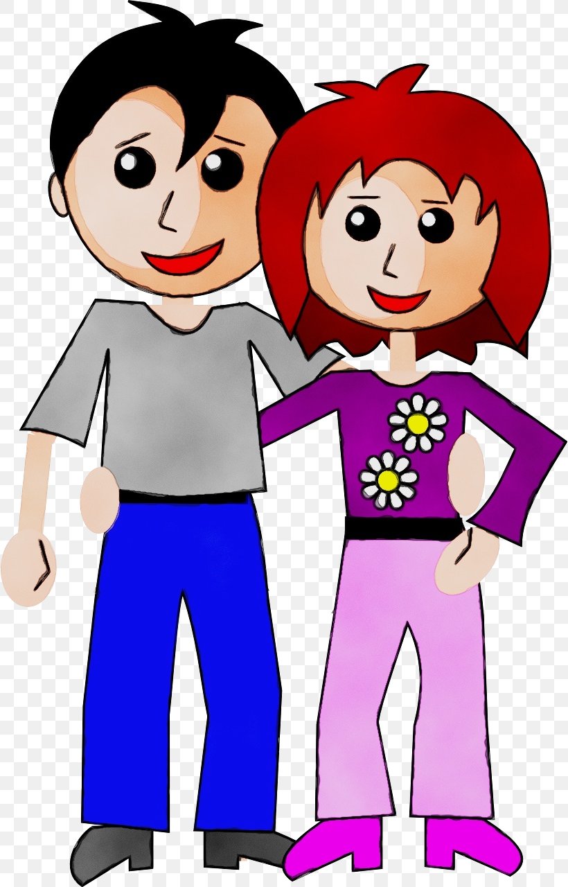 Couple People, PNG, 818x1280px, Watercolor, Cartoon, Child, Clip Art Couples, Couple Download Free