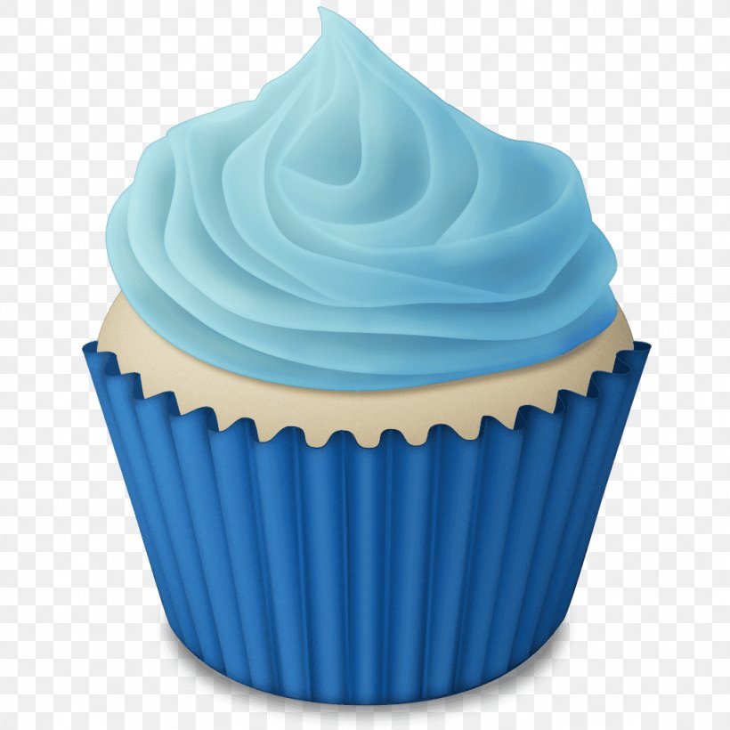 Cupcake Bakery Muffin Frosting & Icing Birthday Cake, PNG, 1024x1024px, Cupcake, Aqua, Bakery, Baking Cup, Birthday Cake Download Free