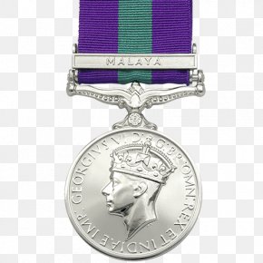 Medal - General Service Medal Military Awards And Decorations Silver Commemorative Coin PNG