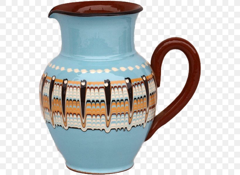 Jug Pottery Ceramic Pitcher Handicraft, PNG, 600x600px, Jug, Blue, Ceramic, Cobalt Blue, Craft Download Free
