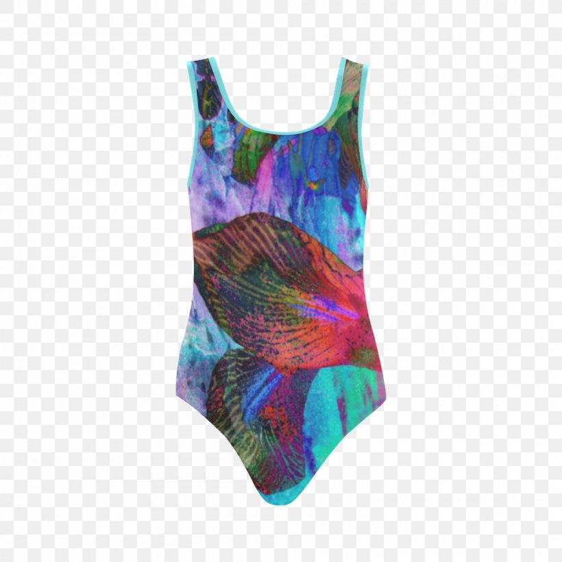 One-piece Swimsuit Turquoise, PNG, 1000x1000px, Watercolor, Cartoon, Flower, Frame, Heart Download Free