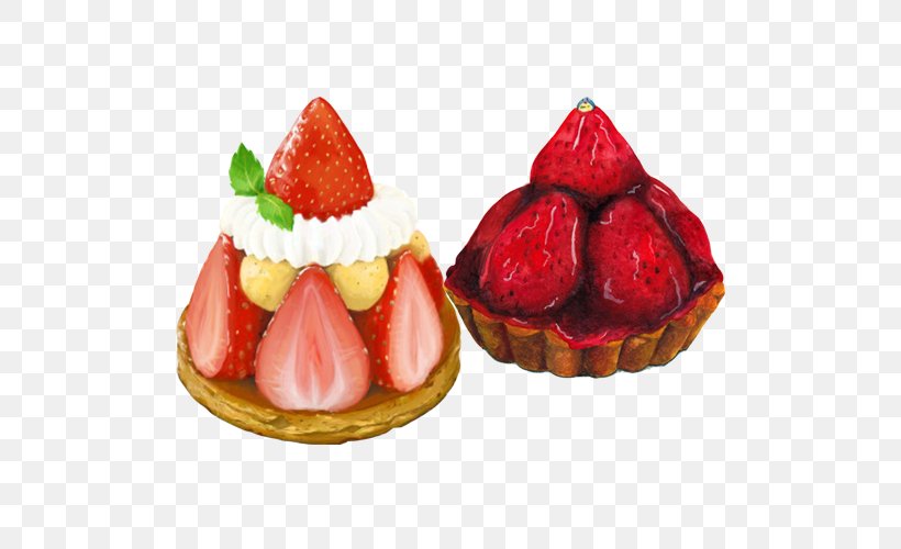 Shortcake Mousse Strawberry Cream Cake Food, PNG, 500x500px, Shortcake, Cake, Cream, Dessert, Drawing Download Free