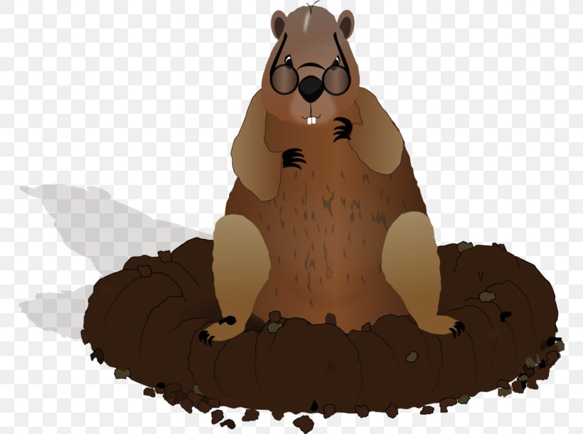 The Groundhog Punxsutawney Groundhog Day Clip Art, PNG, 768x610px, Groundhog, Bear, Beaver, Carnivoran, Computer Download Free