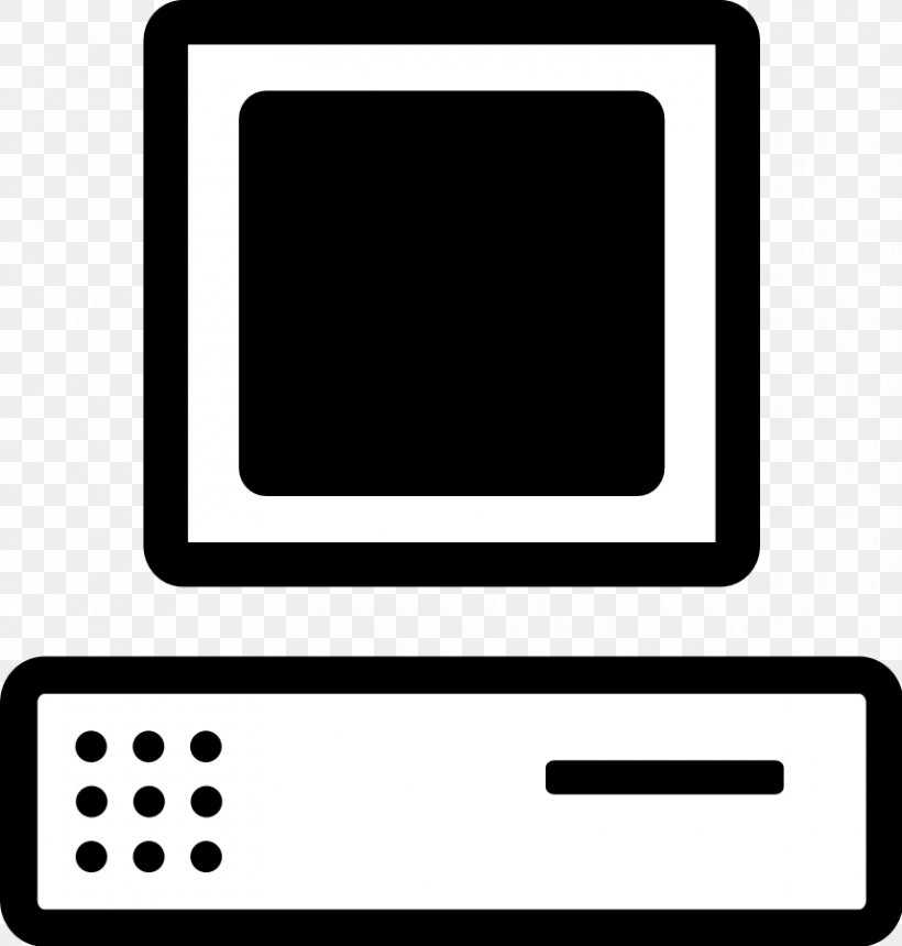 Computer Keyboard Computer Monitor Desktop Computer Clip Art, PNG, 858x900px, Computer Keyboard, Black, Black And White, Computer, Computer Icon Download Free