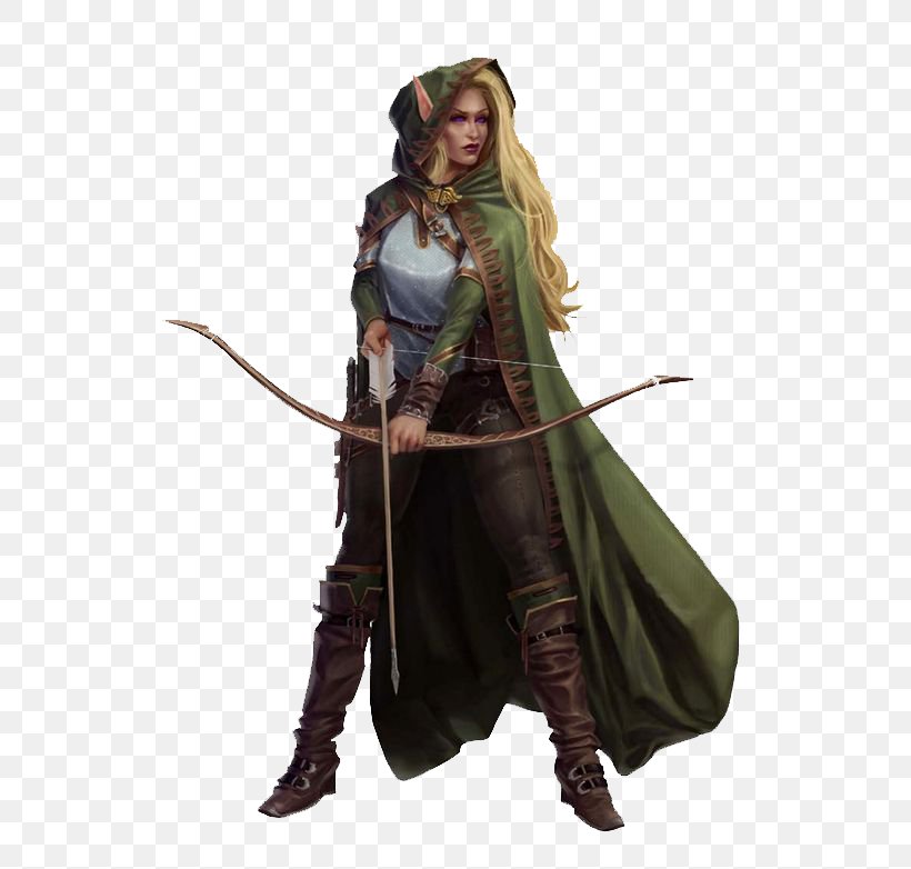 Dungeons & Dragons Pathfinder Roleplaying Game D20 System Elf Ranger, PNG, 564x782px, Dungeons Dragons, Archery, Art, Costume, Costume Design Download Free