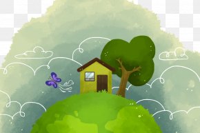 Vector Global Village - Euclidean Vector Resource Natural Environment Download Ecology PNG