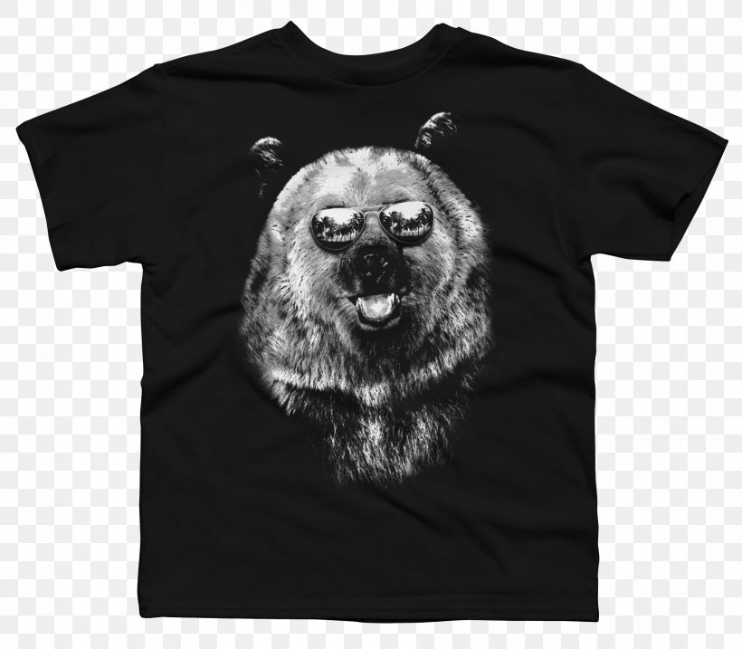 T-shirt Hoodie Bear Clothing, PNG, 1800x1575px, Tshirt, Bear, Black, Brand, Clothing Download Free