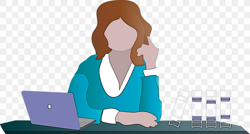 Teacher Woman Table, PNG, 3000x1614px, Teacher, Animation, Employment, Job, Sitting Download Free