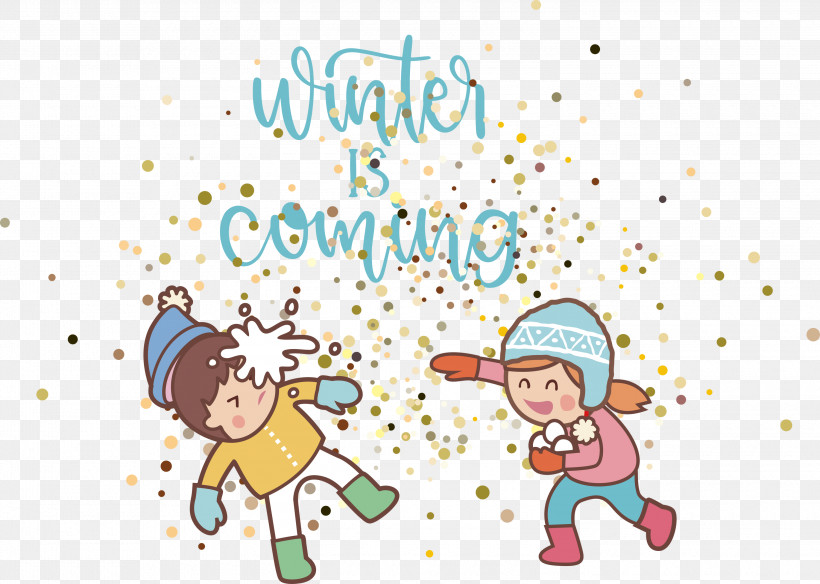 Winter Hello Winter Welcome Winter, PNG, 3000x2140px, Winter, Behavior, Cartoon, Character, Christmas Day Download Free