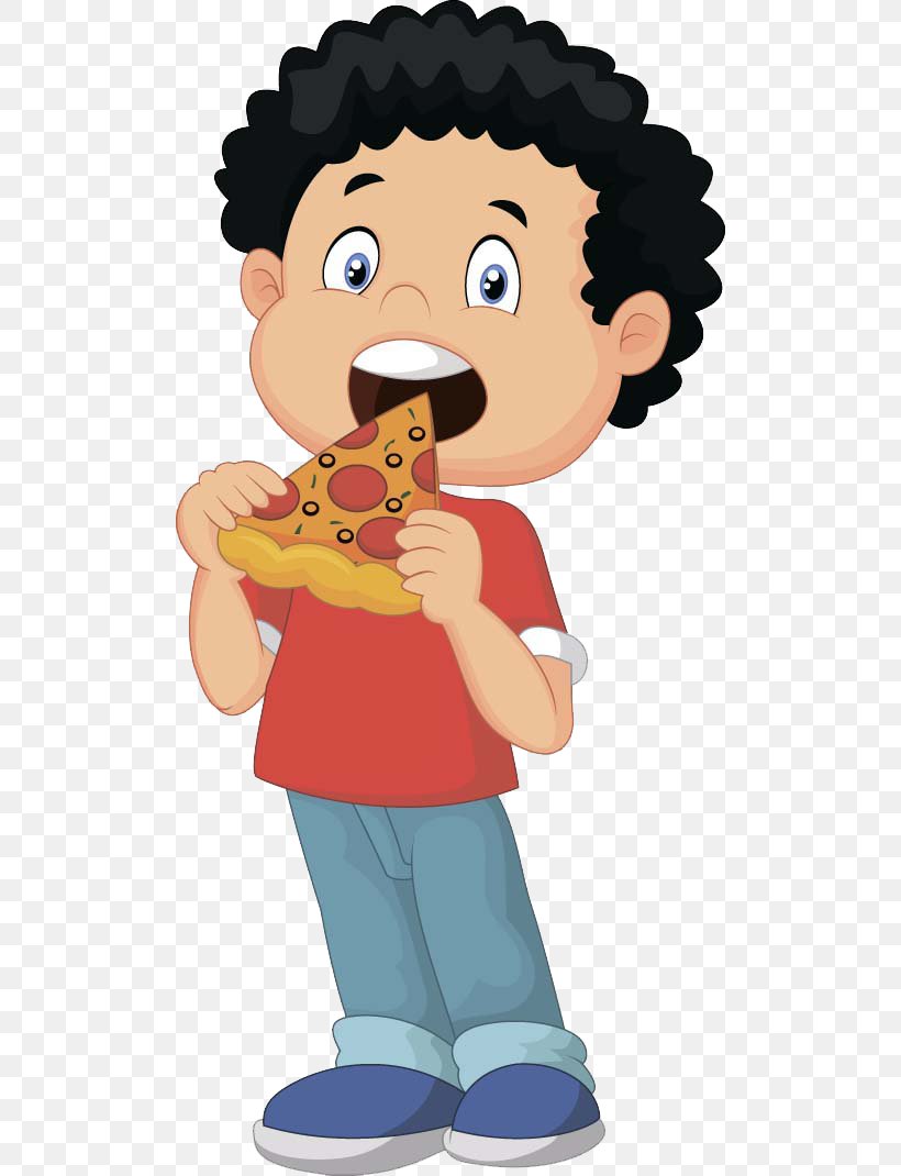 Pizza Delivery Eating Clip Art, PNG, 500x1070px, Watercolor, Cartoon, Flower, Frame, Heart Download Free
