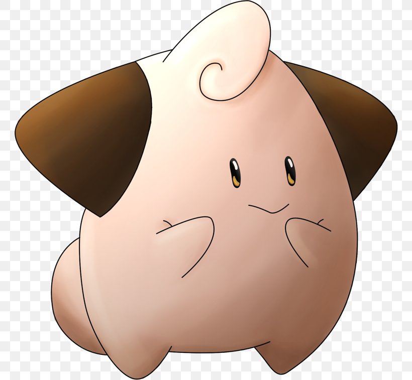 Cleffa Clefairy Pikachu Clefable Igglybuff, PNG, 764x757px, Clefairy, Carnivoran, Cartoon, Cat Like Mammal, Clefable Download Free