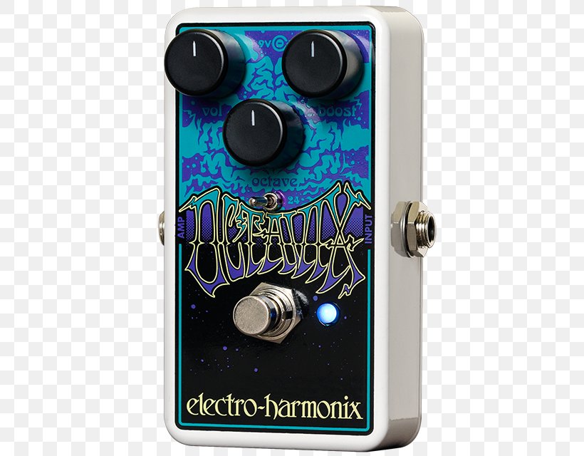 Effects Processors & Pedals Electro-Harmonix Octavix Distortion Fuzzbox, PNG, 640x640px, Effects Processors Pedals, Audio, Audio Equipment, Big Muff, Distortion Download Free