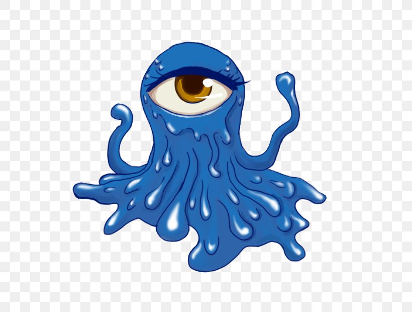 Octopus Electric Blue Cobalt Blue Cephalopod, PNG, 750x620px, Octopus, Animal, Blue, Cartoon, Cephalopod Download Free