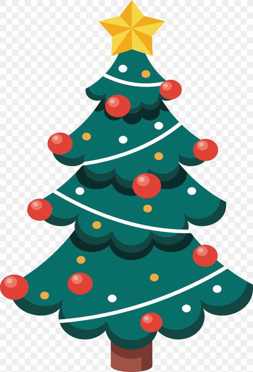 Christmas Tree Santa Claus Clip Art, PNG, 1963x2880px, Christmas, Christmas Decoration, Christmas Ornament, Christmas Tree, Clip Art Download Free