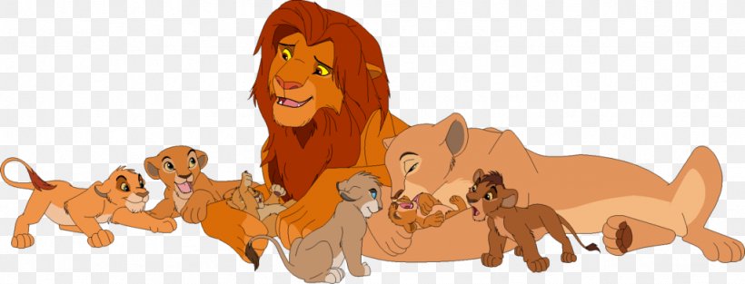 Lion Simba Nala Sarabi Mufasa, PNG, 1024x392px, Lion, Art, Big Cats, Carnivoran, Cartoon Download Free