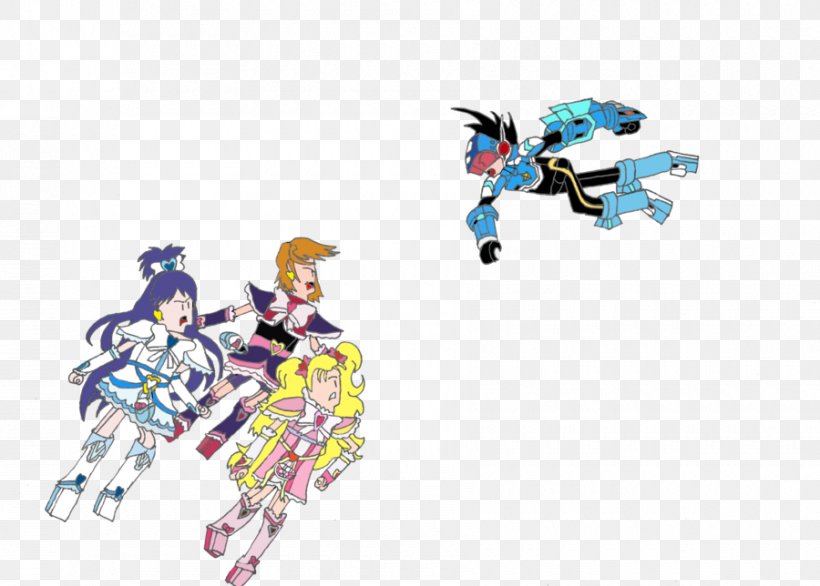 Nagisa Misumi Honoka Yukishiro Hikari Kujo Mega Man Star Force Pretty Cure, PNG, 900x644px, Nagisa Misumi, Art, Cartoon, Character, Crossover Download Free