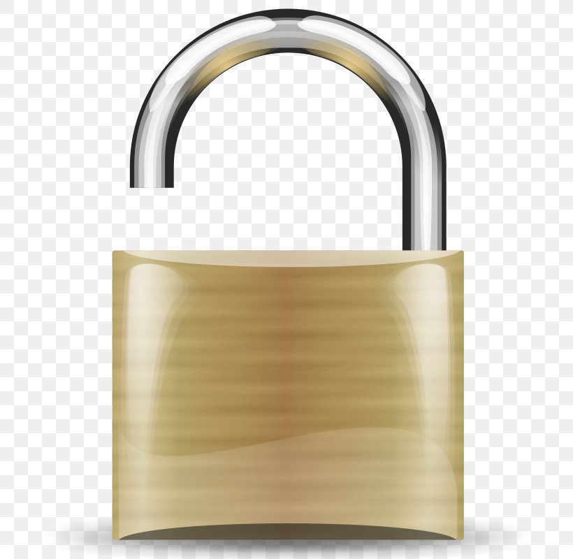 Padlock Clip Art, PNG, 800x800px, Padlock, Brass, Combination Lock, Free Content, Hardware Accessory Download Free