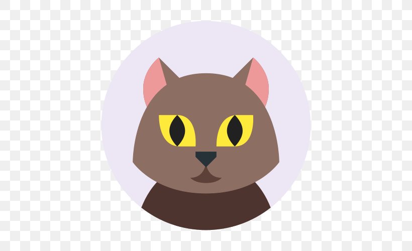 Siberian Cat Kitten User Profile Pet, PNG, 500x500px, Siberian Cat, Black Cat, Breed, Carnivoran, Cartoon Download Free