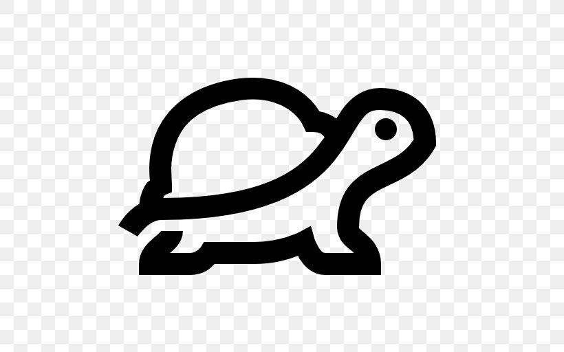Turtle Icon Design, PNG, 512x512px, Turtle, Area, Black And White, Icon Design, Logo Download Free