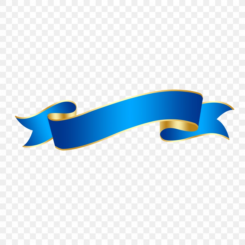Blue Ribbon Logo, PNG, 2362x2362px, Ribbon, Adobe Fireworks, Blue, Brand, Color Download Free