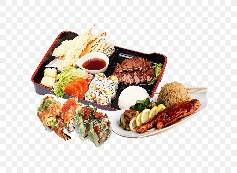 Bento Sushi Buffet California Roll Tempura, PNG, 620x600px, Bento, Appetizer, Asian Food, Buffet, California Roll Download Free