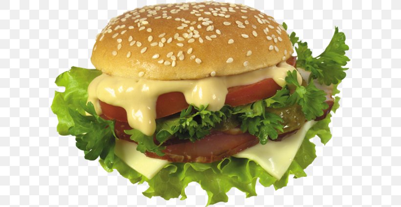 Cheeseburger Whopper Fast Food Hamburger Breakfast Sandwich, PNG, 614x424px, Cheeseburger, American Food, Blt, Breakfast Sandwich, Buffalo Burger Download Free