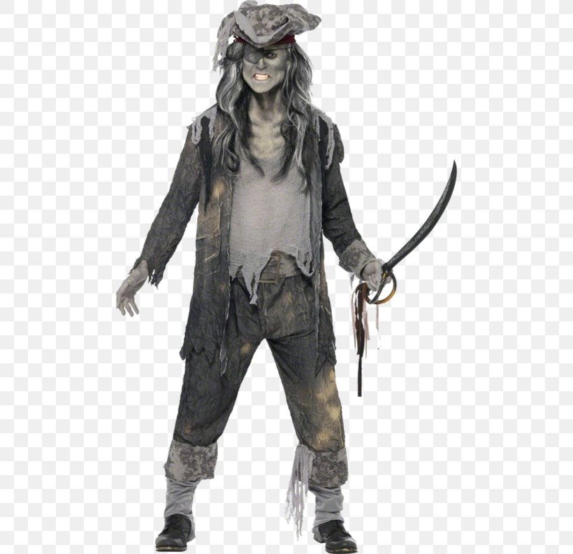 Ghoul Costume Party Ghost Piracy, PNG, 500x793px, Ghoul, Adult, Clothing, Costume, Costume Party Download Free