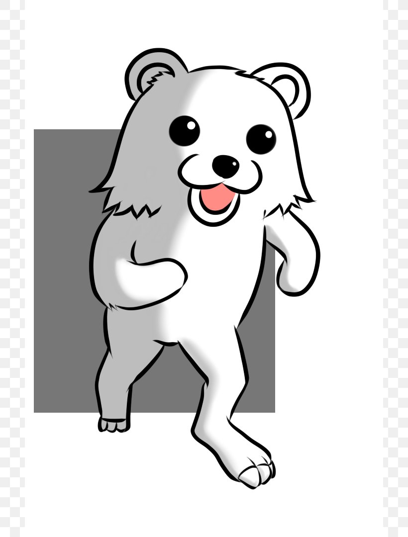 Polar Bear Dog Cartoon Clip Art, PNG, 720x1080px, Watercolor, Cartoon, Flower, Frame, Heart Download Free