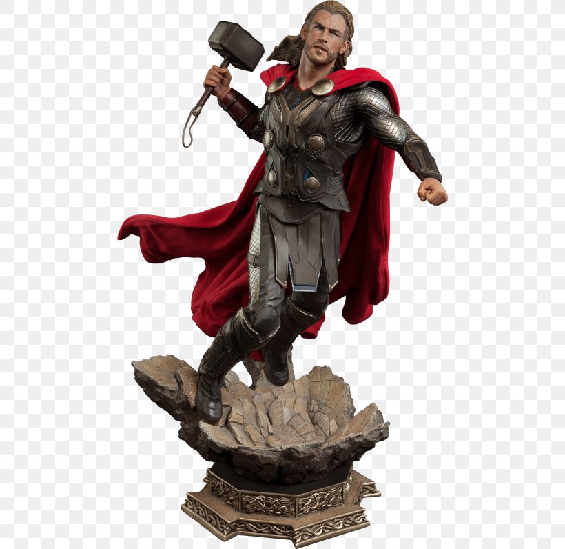 Thor Bruce Banner Statue Marvel Cinematic Universe Figurine, PNG, 480x796px, Thor, Action Figure, Action Toy Figures, Asgard, Bruce Banner Download Free