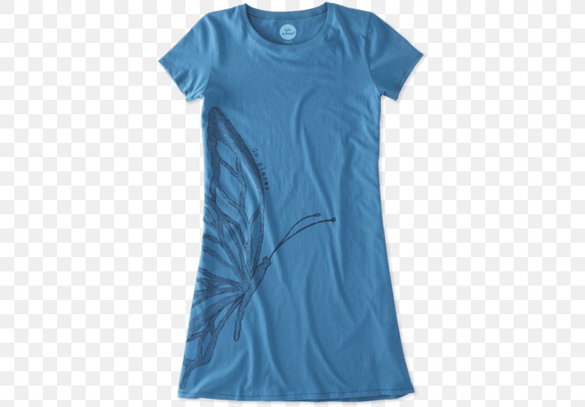 T-shirt Shirtdress Sleeve Skirt, PNG, 570x570px, Tshirt, Active Shirt, Blue, Clothing, Clothing Sizes Download Free
