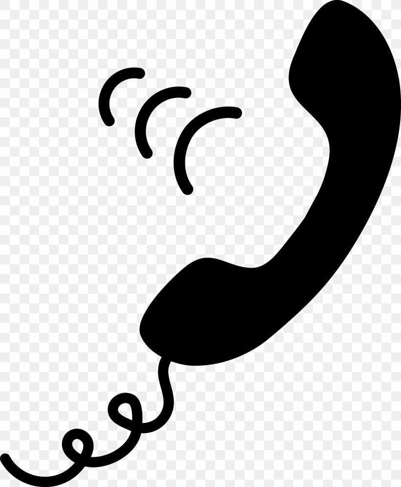 Telephone Call Clip Art, PNG, 5702x6922px, Telephone, Artwork, Black, Black And White, Calligraphy Download Free