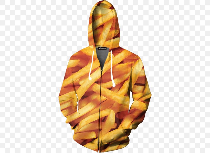 French Fries Hoodie Tracksuit T-shirt Clothing, PNG, 600x600px, French Fries, Christmas Jumper, Clothing, Frying, Getonfleek Download Free