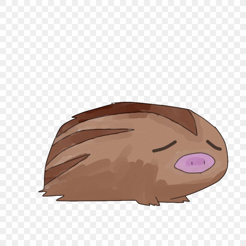 Pig Snout Livestock Mammal, PNG, 1000x1000px, Pig, Animal, Brown, Cartoon, Livestock Download Free