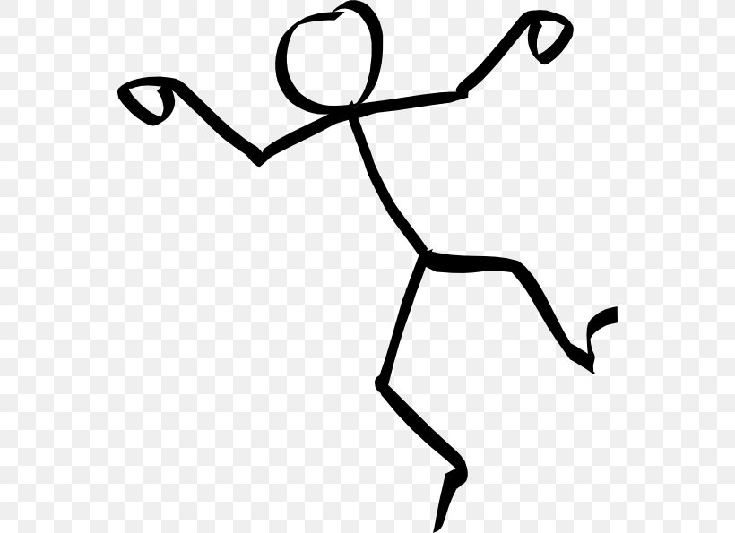 Stick Figure Dance Clip Art, PNG, 558x595px, Stick Figure, Animation, Area, Ballet Dancer, Black Download Free