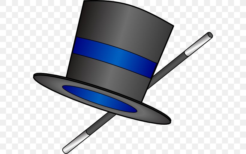 Top Hat Royalty-free Clip Art, PNG, 600x515px, Top Hat, Document, Hat, Magic, Public Domain Download Free