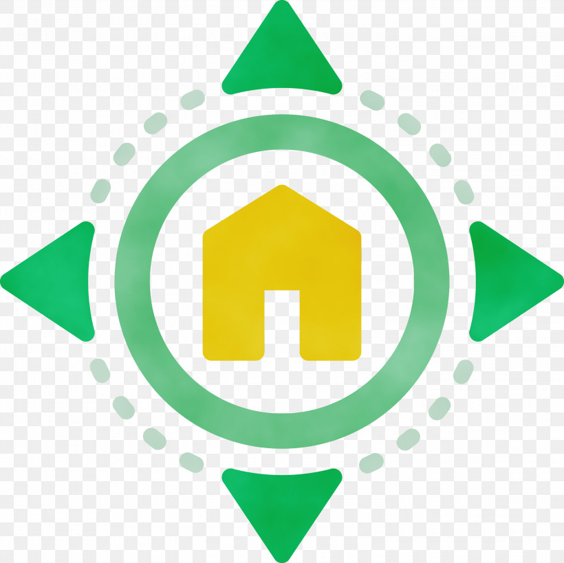 Green Line Symbol Logo Circle, PNG, 3000x2999px, Home Direction, Circle, Green, Line, Logo Download Free
