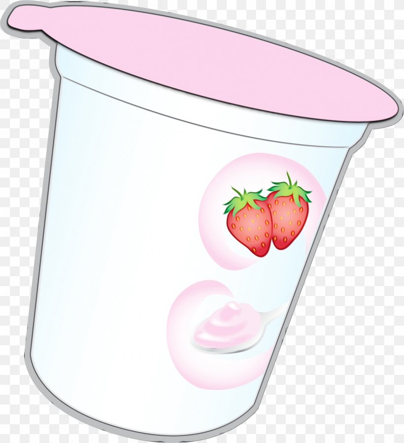Strawberry, PNG, 1268x1389px, Watercolor, Drinkware, Food Storage Containers, Fruit, Paint Download Free