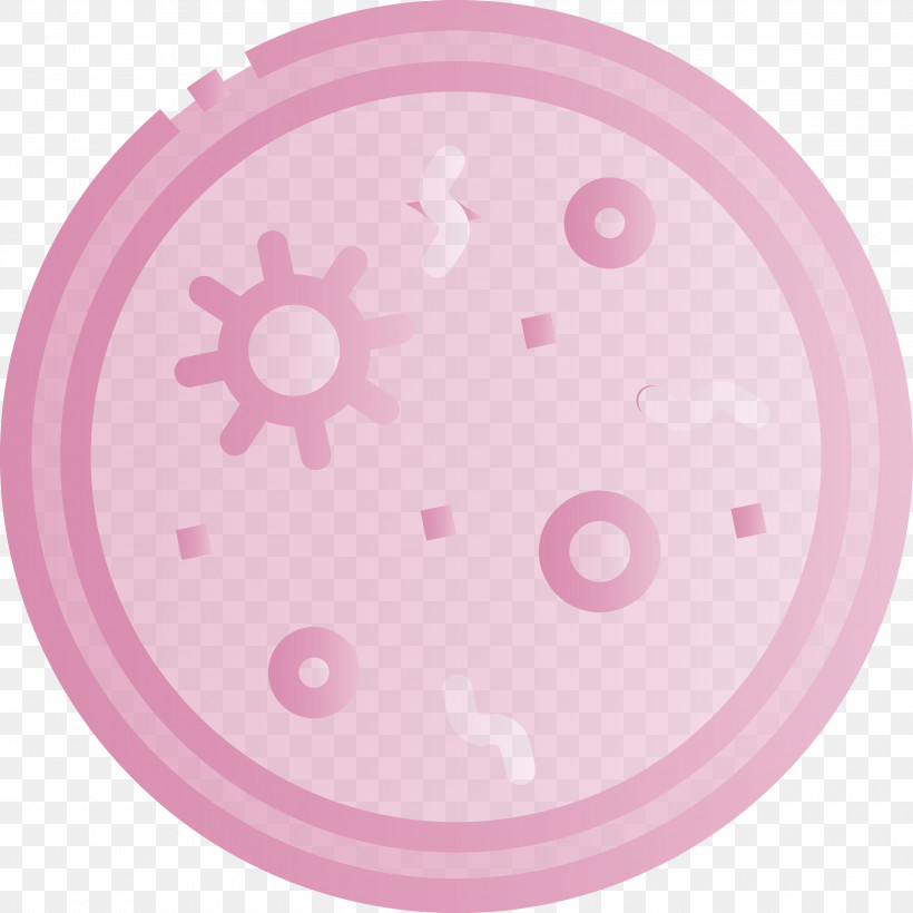 Bacteria Germs Virus, PNG, 3000x3000px, Bacteria, Circle, Germs, Magenta, Pink Download Free