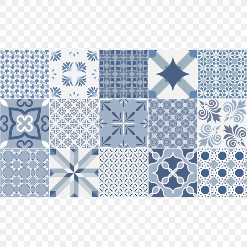 Cement Tile Sticker Carrelage Azulejo, PNG, 1200x1200px, Cement Tile, Adhesive, Azulejo, Bathroom, Blue Download Free