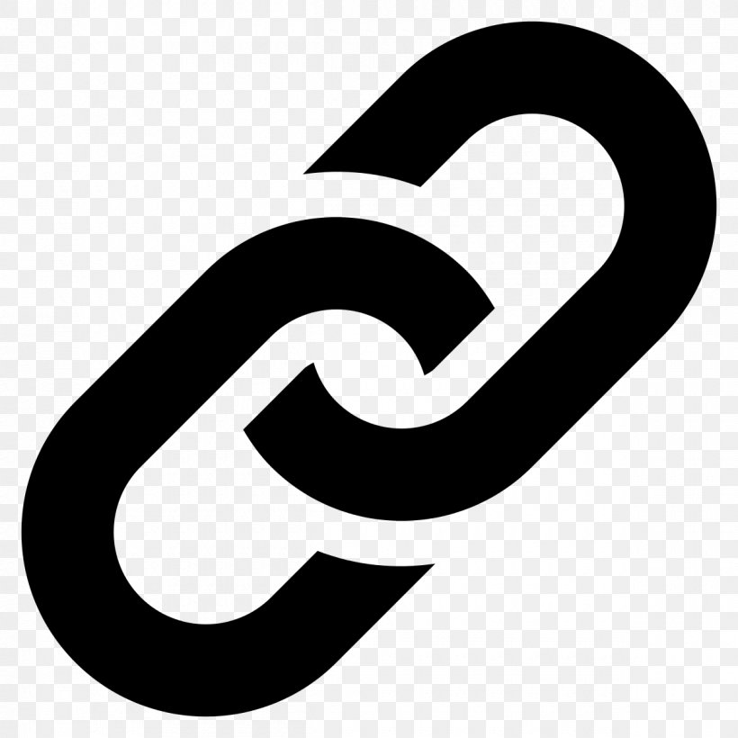 Hyperlink Symbol, PNG, 1200x1200px, Hyperlink, Area, Artwork, Black And White, Brand Download Free