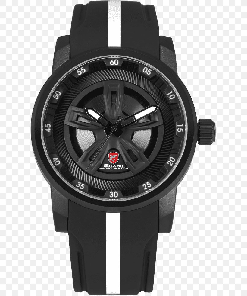 SHARK Sport Watch Quartz Clock Strap Dial, PNG, 617x980px, Watch, Black, Bracelet, Brand, Buckle Download Free