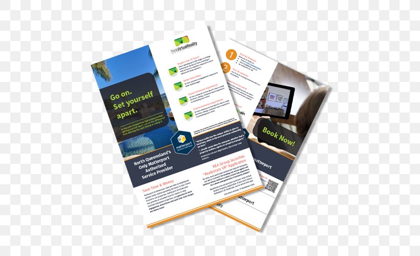Advertising Brochure Matterport Flyer Service, PNG, 500x500px, Advertising, Brand, Brochure, Flyer, Logo Download Free