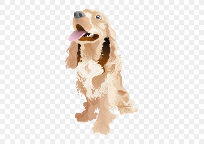 Dog Cat Pet Adobe Illustrator, PNG, 842x596px, Dog, American Cocker Spaniel, Carnivoran, Cat, Companion Dog Download Free