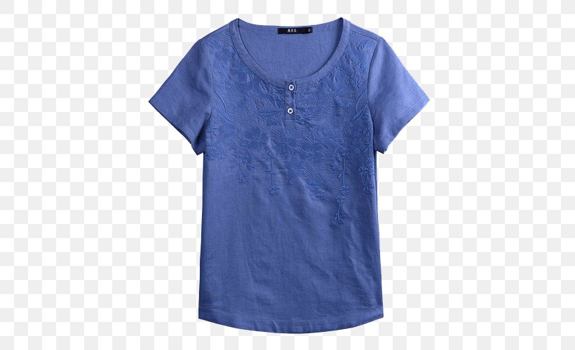 T-shirt Icon, PNG, 500x500px, Tshirt, Active Shirt, Blouse, Blue, Button Download Free