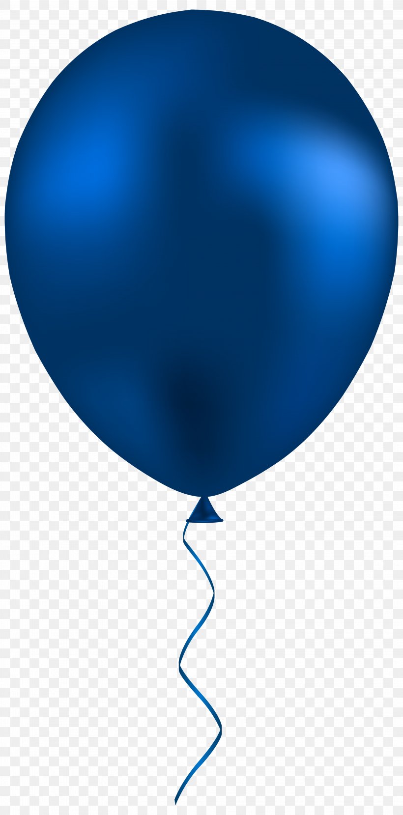 Balloon Navy Blue Clip Art, PNG, 3954x8000px, Balloon, Azure, Baby Blue, Blue, Cobalt Blue Download Free