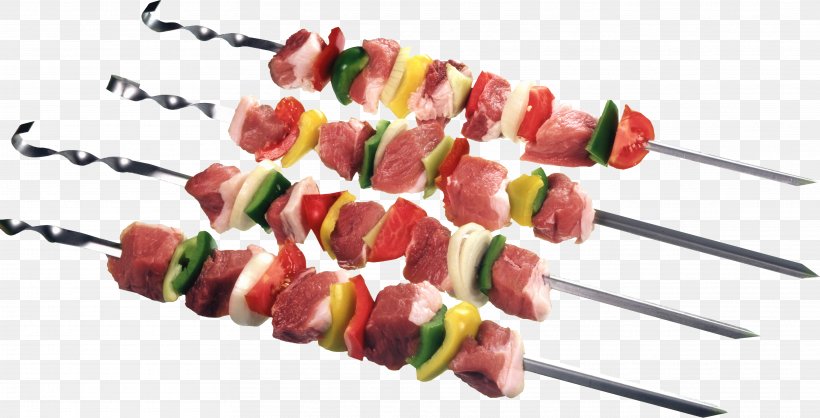 Shish Kebab Barbecue Grill Skewer Meat, PNG, 3641x1859px, Kebab, Barbecue Grill, Beef, Cuisine, Finger Food Download Free